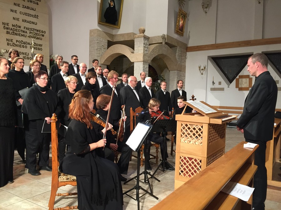 Polen 2016, Motetten und Kantaten von J. S. Bach und D. Buxtehude, Foto: Dorith Neumeyer